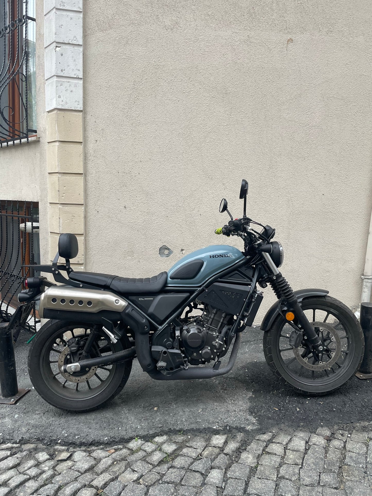 Honda CL 250 Sissy Bar & Rack