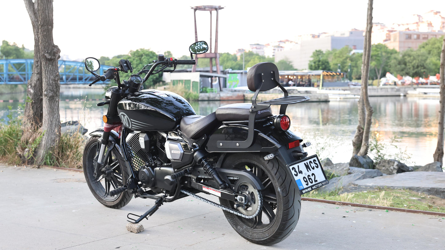 Mondial Nevada 250 Sissy Bar & Rack
