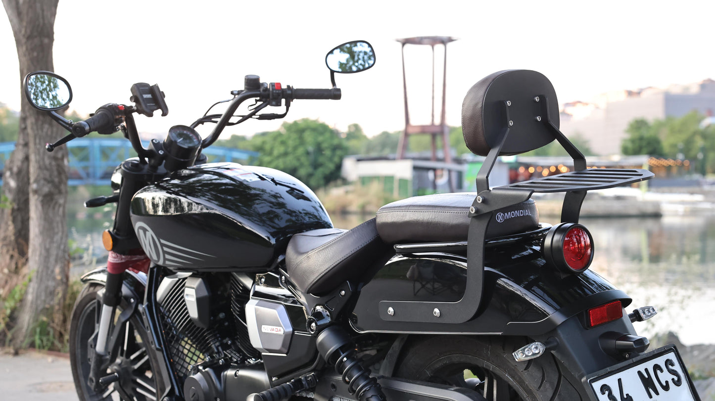 Mondial Nevada 250 Sissy Bar & Rack