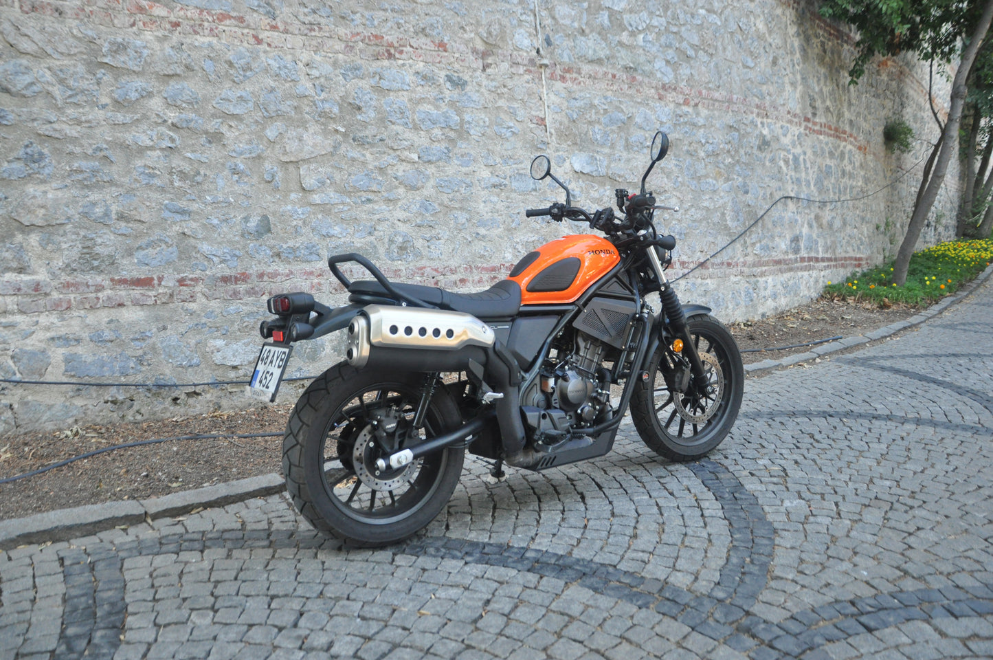 Honda CL250 Passenger Grab Bar