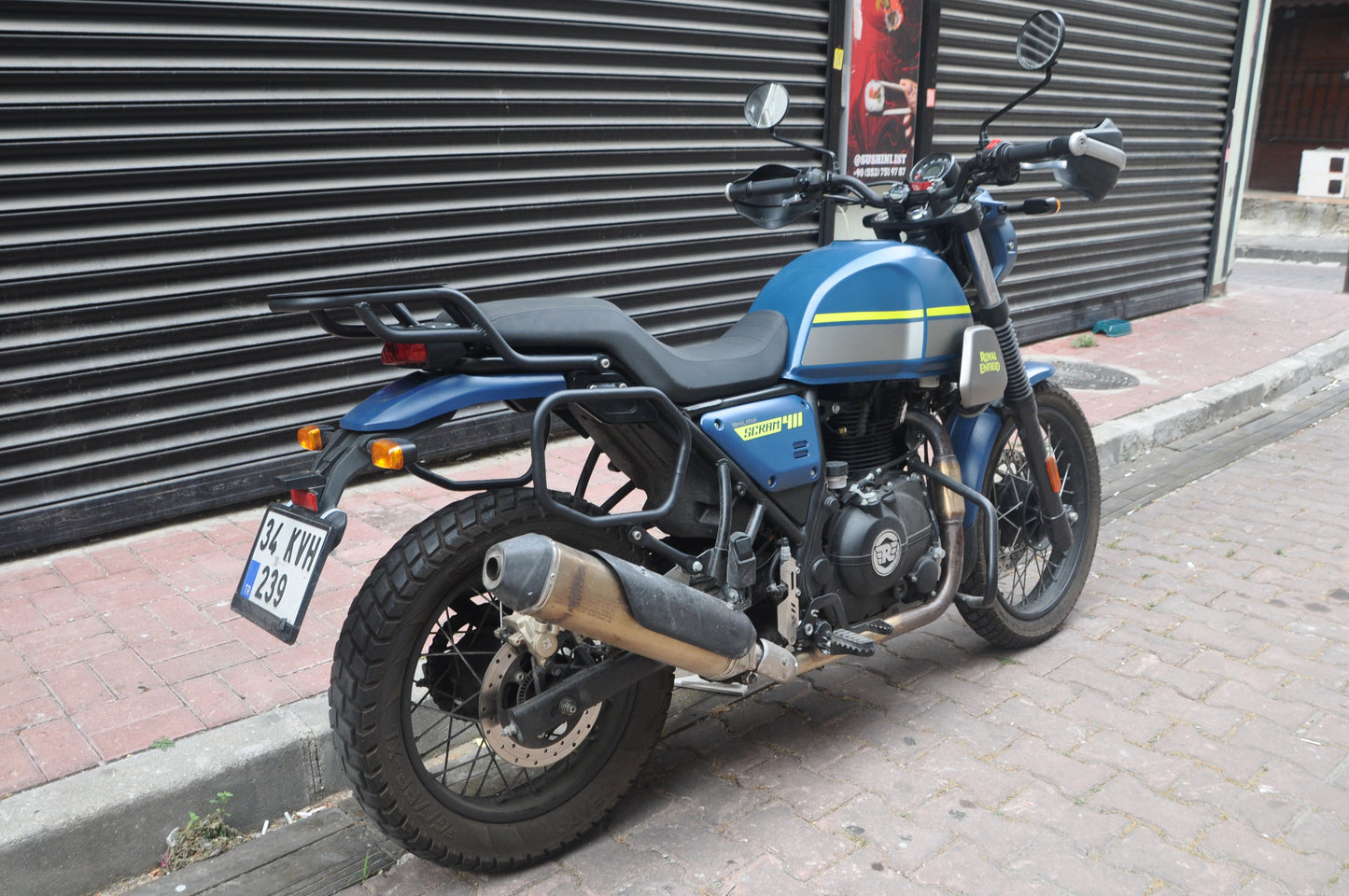 Royal Enfield Scram 411 Side Bag Carriers