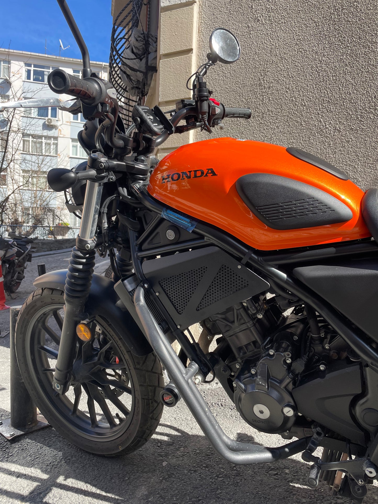 Honda CL250 Engine Cover