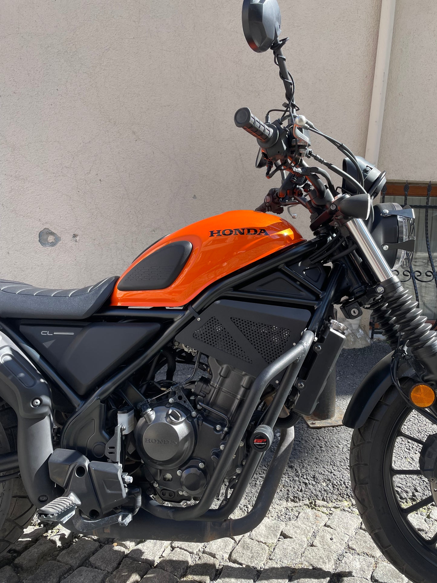 Honda CL250 Engine Cover