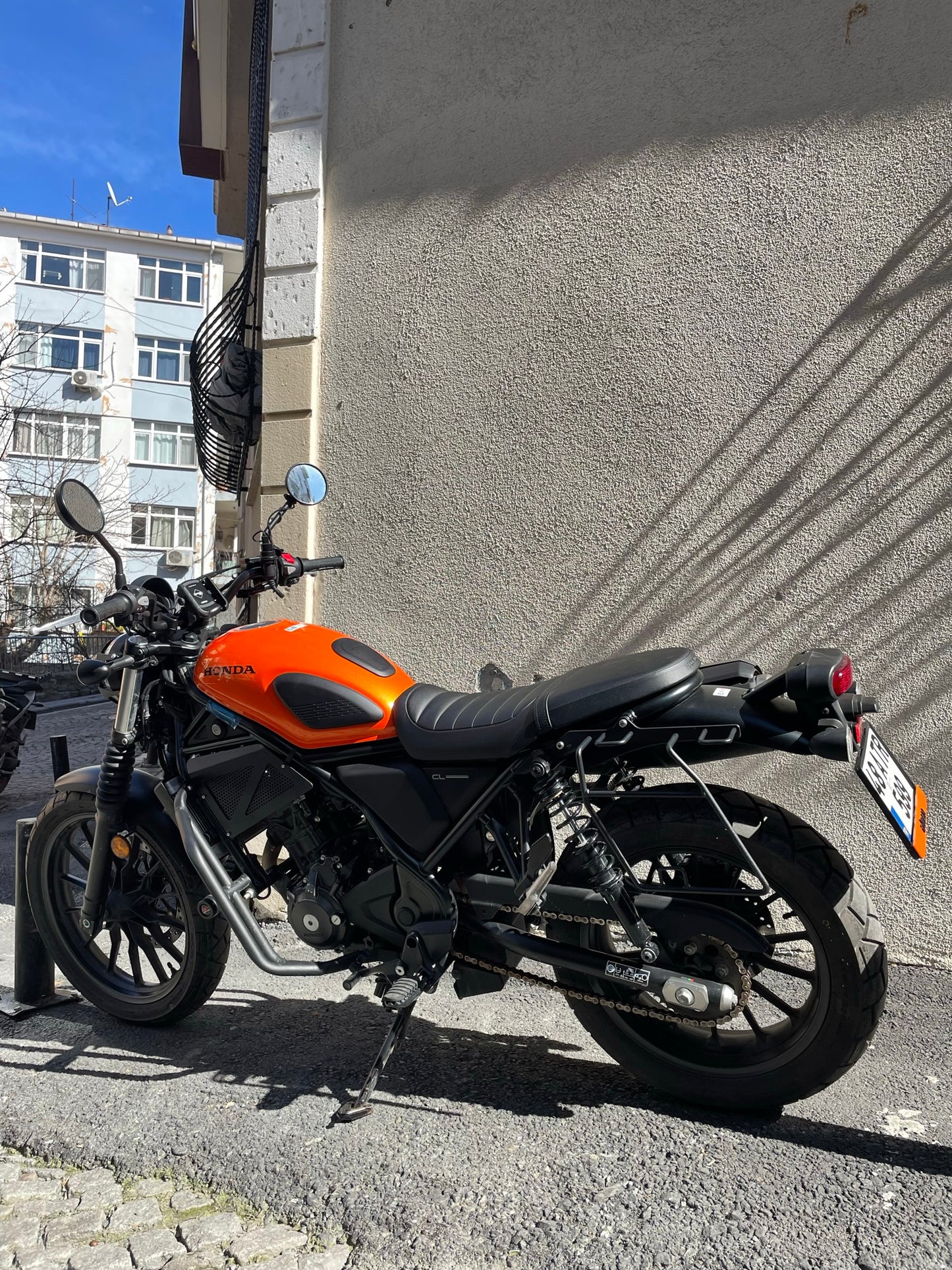 Honda CL 250 Side Bag Carrier