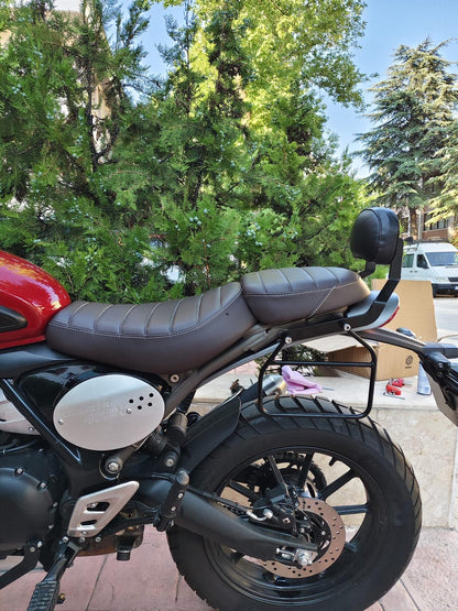 Triumph Scrambler 400 X Sissy Bar